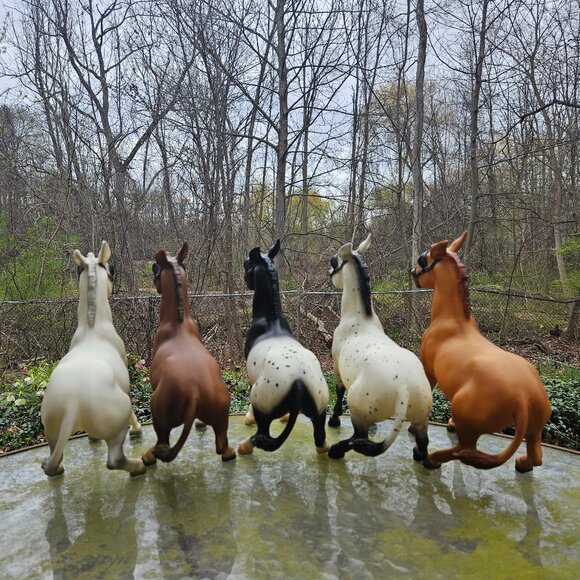 Black Horse Ranch Breyer Balking Mules RARE special run - Picture 12 of 12